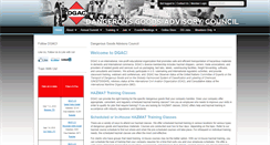 Desktop Screenshot of dgac.org